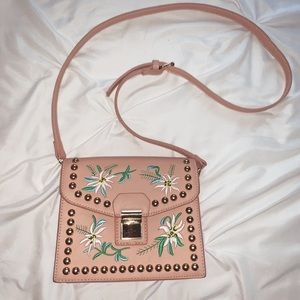 Embroidered handbag